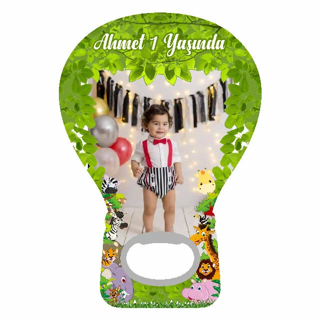 Safari Temalı Balon Açacak Magneti